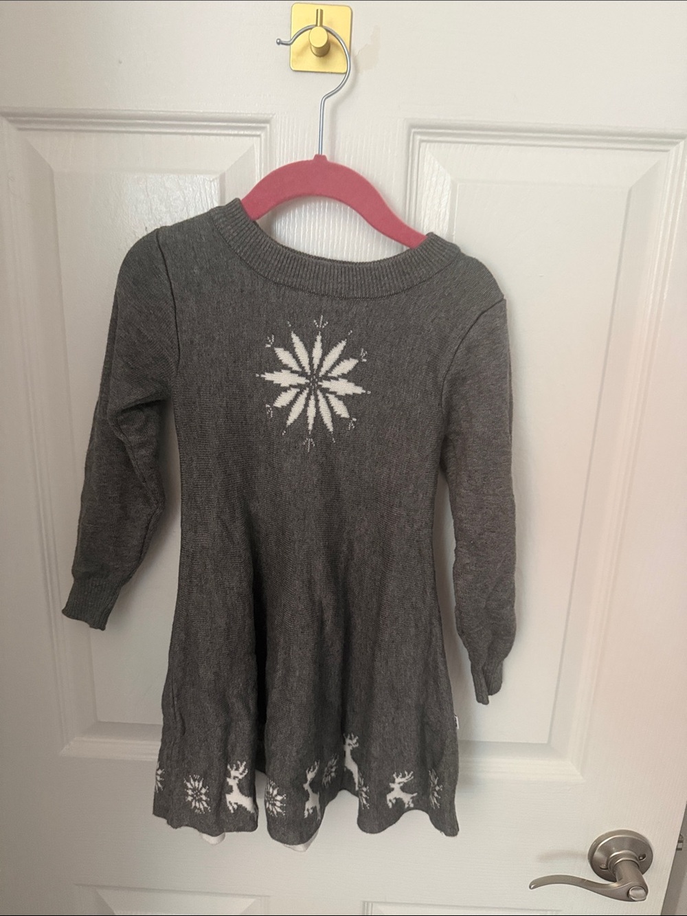 Little Sleepies Play Snowflake Dress - Cozy Winter Dress